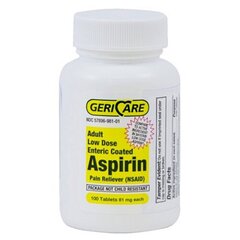 Geri-Care Pain Relief 81 mg Strength Tablet 100 per Bottle, 100/BT
