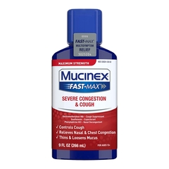 Mucinex Fast-Max Cold and Cough Relief Mucinex® Fast-Max™ 20 mg - 400 ...