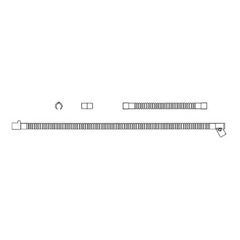MON573740BX - Fisher & Paykel - Anesthesia Breathing Circuit 5 Foot Adult
