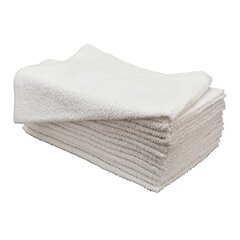 Lew Jan Textile Hand Towel 16 X 27 Inch White, 12 EA/DZ