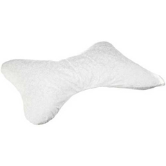 Hermell Products Cervical Pillow 18 X 22 Inch White Reusable, 1/EA
