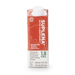 Abbott Nutrition Oral Supplement Suplena with Carbsteady Vanilla Flavor Liquid 8 oz. Carton, 24 EA/CS