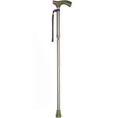 Mabis Healthcare Folding Cane Switch Sticks&reg; Aluminum 32 to 37 Inch Height Huntington Print, 1/EA