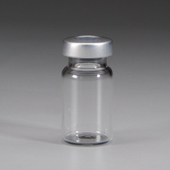 MON1051917BX - Health Care Logistics - Empty Vial Borosilicate Glass 5 mL Stopper Cap, 25/BX