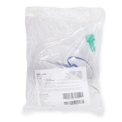 McKesson NonRebreather Oxygen Mask Elongated Style Adult One Size Fits Most Adjustable Head Strap, 1/EA