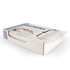 Heritage Bag Trash Bag Heritage 56 gal. Natural HDPE 22 Mic. 43 X 48 Inch Star Seal Bottom Coreless Roll