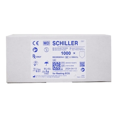 Schiller America EKG Tab Electrode Resting 1000 per Box, 1000/BX