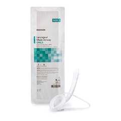McKesson Curved Laryngeal Mask 20 mL Cuff Size 3 Single Patient Use, 1/EA