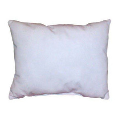 Lew Jan Textile Bed Pillow Staphcheck 18 X 24 Inch White Reusable, 1/EA