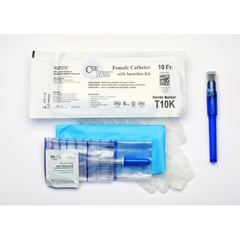 MON1034690CS - Cure Medical - Cure Twist® Intermittent Catheter Kit, 10 Fr. (T10K), 30/BX, 3BX/CS