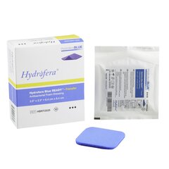 Hydrofera Antibacterial Foam Dressing HydroferaBLUE READY-Transfer 2-1/2 X 2-1/2 Inch Square Non-Adhesive without Border Sterile, 1/EA