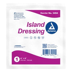 Dynarex Adhesive Dressing 6 x 6