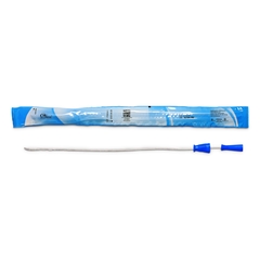 Cure Medical Urethral Catheter Ultra Straight Tip Lubricated PVC 8 Fr. 16