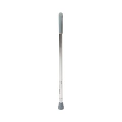 McKesson Round Handle Cane Aluminum 29-3/4 to 38-3/4 Inch Height Chrome