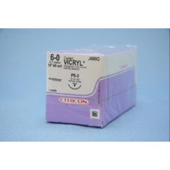 Coated Vicryl Suture with Needle - J & J Healthcare Systems J499G BX ...