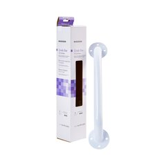 McKesson Wall Grab Bar 12 Inch White Steel