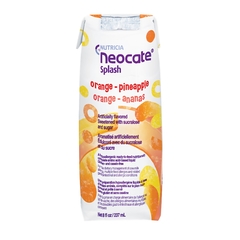 Nutricia Pediatric Oral Supplement Neocate Splash Orange / Pineapple 237 mL Carton Ready to Use