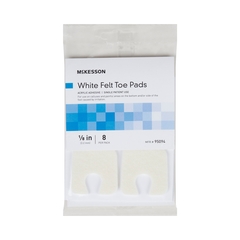 McKesson Toe and Callus Pad Pedi-Pads Size 105 Adhesive, 8/PK
