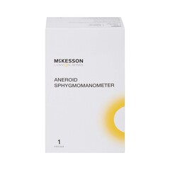 McKesson Aneroid Sphygmomanometer Unit Deluxe Adult Cuff Nylon Cuff 23 - 40 cm Pocket Aneroid