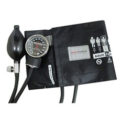 McKesson Aneroid Sphygmomanometer Unit Premium Adult Cuff Nylon Cuff 23 - 40 cm Pocket Aneroid, 1/EA