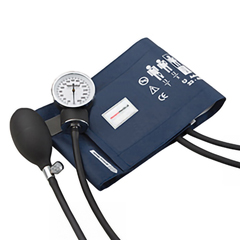 McKesson Aneroid Sphygmomanometer Unit Premium Adult Cuff Nylon Cuff 23 - 40 cm Pocket Aneroid, 1 Each