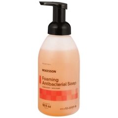 McKesson Antibacterial Soap McKesson Foaming 18 oz Pump Bottle Clean Scent