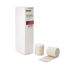McKesson Elastic Bandage 2 Inch X 4-1/2 Yard Standard Compression Double Hook and Loop Closure Tan NonSterile, 10/BX, 5BX/CS
