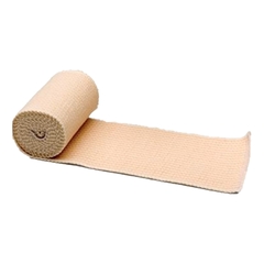 McKesson Elastic Bandage 3 Inch X 4-1/2 Yard Standard Compression Single Hook and Loop Closure Tan NonSterile, 10/BX