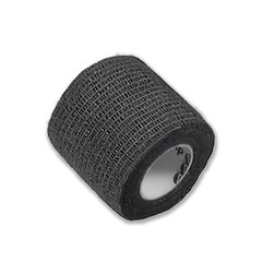 Dynarex Cohesive Bandage Sensi-Wrap 2 Inch X 5 Yard Self-Adherent Closure Black NonSterile Standard Compression, 36/CS