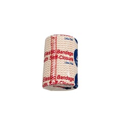 Dynarex Elastic Bandage 3 Inch X 5 Yard Hook and Loop Closure Tan NonSterile Standard Compression, 50/CS