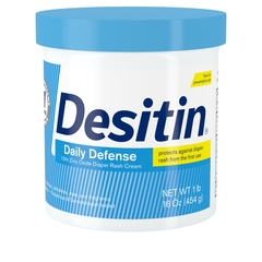 Johnson & Johnson Diaper Rash Treatment Desitin&reg; Rapid Relief 1lb. Jar Unscented Ointment