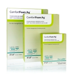 Dermarite Silver Foam Dressing ComfortFoam/Ag 4 x 4