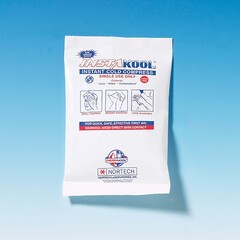 Nortech Lab Corp Instant Cold Pack InstaKool™ Junior General Purpose 5 X 7 Inch Plastic / Urea / Water / CarbamaKool™ Disposable, 48/CS
