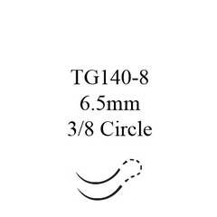 J & J Healthcare Systems suture with needle Coated Vicryl Absorbable Coated Violet Suture Braided Polyglactin 910 Size 8-0 12 Inch Suture Double-Armed Size 8 - 0 3/8 Circle Spatula Needle, 12/DZ, 1DZ/BX