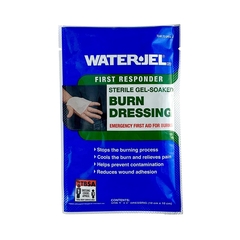 Water Jel Burn Dressing Water-Jel First Responder 4 X 4 Inch Square Sterile, 1/EA