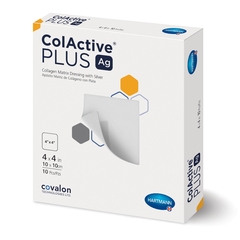 Conco Silver Collagen Dressing ColActive Plus Ag 4 x 4