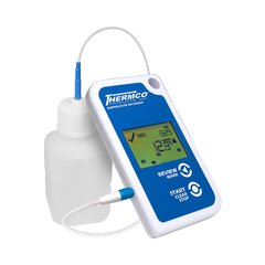 Thermco Products Refrigerator / Freezer Vaccine Data Logger with Alarm Kit LogTag&reg; TRED30-16R Fahrenheit / Celsius -40&deg; to 210&deg;F (-40&deg; to 99&deg;C) External Bottle Probe Wall Mount Battery Operated, 1/