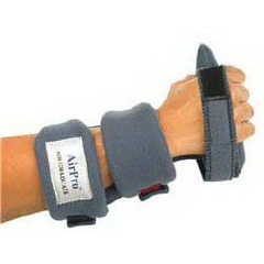 Alimed Air Graduate Wrist / Hand Splint OCSI AirPro™ Fabric Left or Right Hand Blue One Size Fits Most, 1/EA
