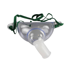 MON226862CS - Vyaire Medical - Oxygen Mask AirLife Tracheostomy One Size Fits Most Adjustable Neck Strap