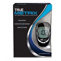 Nipro Diagnostics Blood Glucose Meter TRUE METRIX&reg; 4 Second Results Stores up to 500 Results No Coding Required, 1/BX