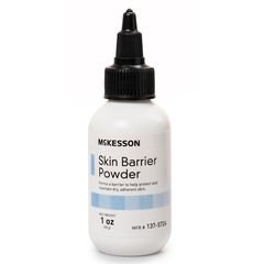 McKesson Barrier Powder 1 oz. Puff Bottle, Protective Skin Barrier, 50/CS