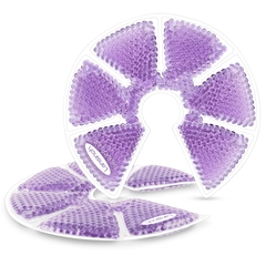 Emerson Healthcare Hot / Cold Pack Lansinoh TheraPearl Breast 6-7/10 X 7 Inch Fabric / Plastic / Gel Reusable