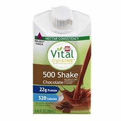 Hormel Health Labs Vital Cuisine&reg; 500 Nutritional Shake, Chocolate, 8.45 oz, 27/CS
