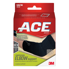 3M Elbow Support ACE Small, Medium Right or Left Elbow, 12/BX