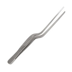 Sklar Ear Forceps Econo Sterile™ Lucae 5-1/2 Inch Length Floor / Office Grade Pakistani Stainless Steel Sterile NonLocking Thumb Handle Straight Serrated Tips, 25/CS