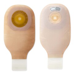 Hollister Ostomy Pouch Premier™ One-Piece System 12 Inch Length Convex, Trim To Fit Up to 1-1/2 Inch Stoma Drainable, 5/BX
