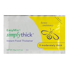 Simply Thick EasyMix™ Honey Consistency (L3) Food Thickener, 96g Bulk Packets, 25 EA/BX