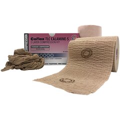 Andover Coated Products 2 Layer Compression Bandage System CoFlex TLC Calamine with Indicators 4
