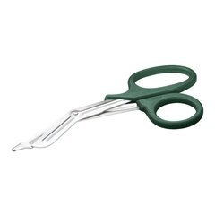 McKesson Trauma Shears Medicut Green 7-1/4 Inch Length Medical Grade Stainless Steel Finger Ring Handle Blunt Tip / Blunt Tip, 1/EA