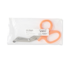 McKesson Trauma Shears Medicut Orange 7-1/4 Inch Length Medical Grade Stainless Steel Finger Ring Handle Blunt Tip / Blunt Tip, 10/CS